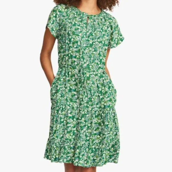 green fatface dress Frankie Dress Leaf main image 1